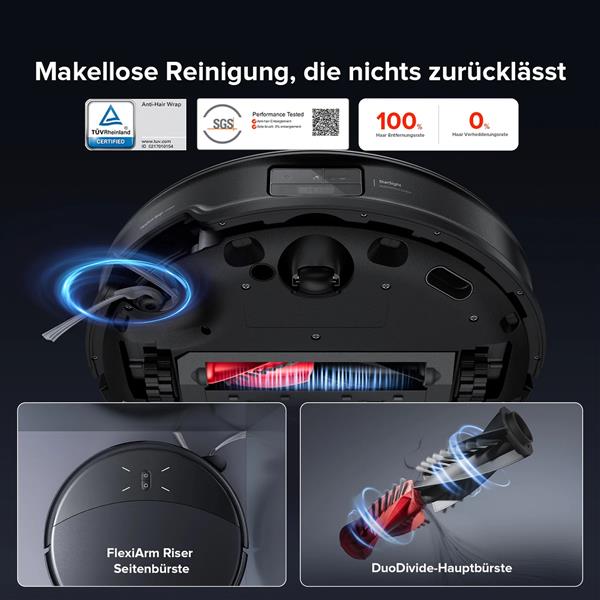 roborock Saros 10R Saugroboter mit Wischfunktion