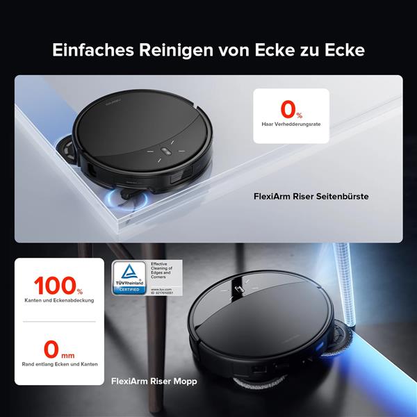 roborock Saros 10R Saugroboter mit Wischfunktion