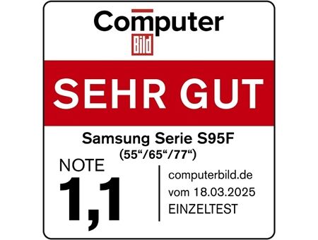 Samsung GQ65S95FAT OLED, 65, 163, Ultra HD
