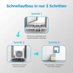 Midea PortaSplit Klimaanlage | 12.000 BTU | 3,5 kW | Kühlen & Heizen ️