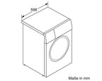 Waschmaschine Bosch WGB244071 Fassungsvermögen 9 kg 1400 U/min BxHxT 59,8x84,5x59 cm
