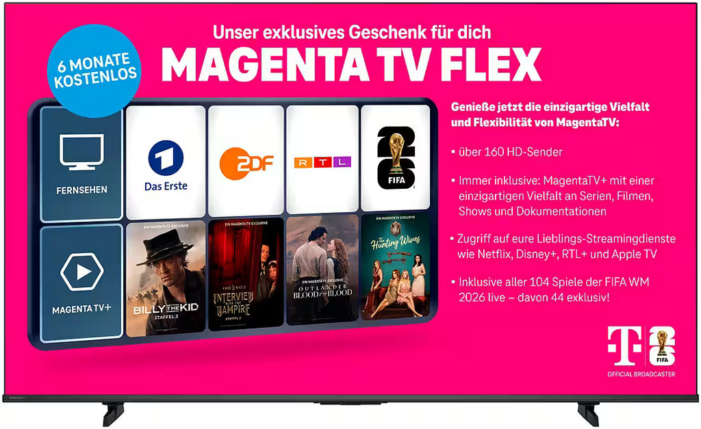 100E7DS PRO QLED-Fernseher