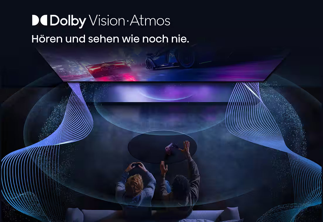 100E7DS PRO QLED-Fernseher