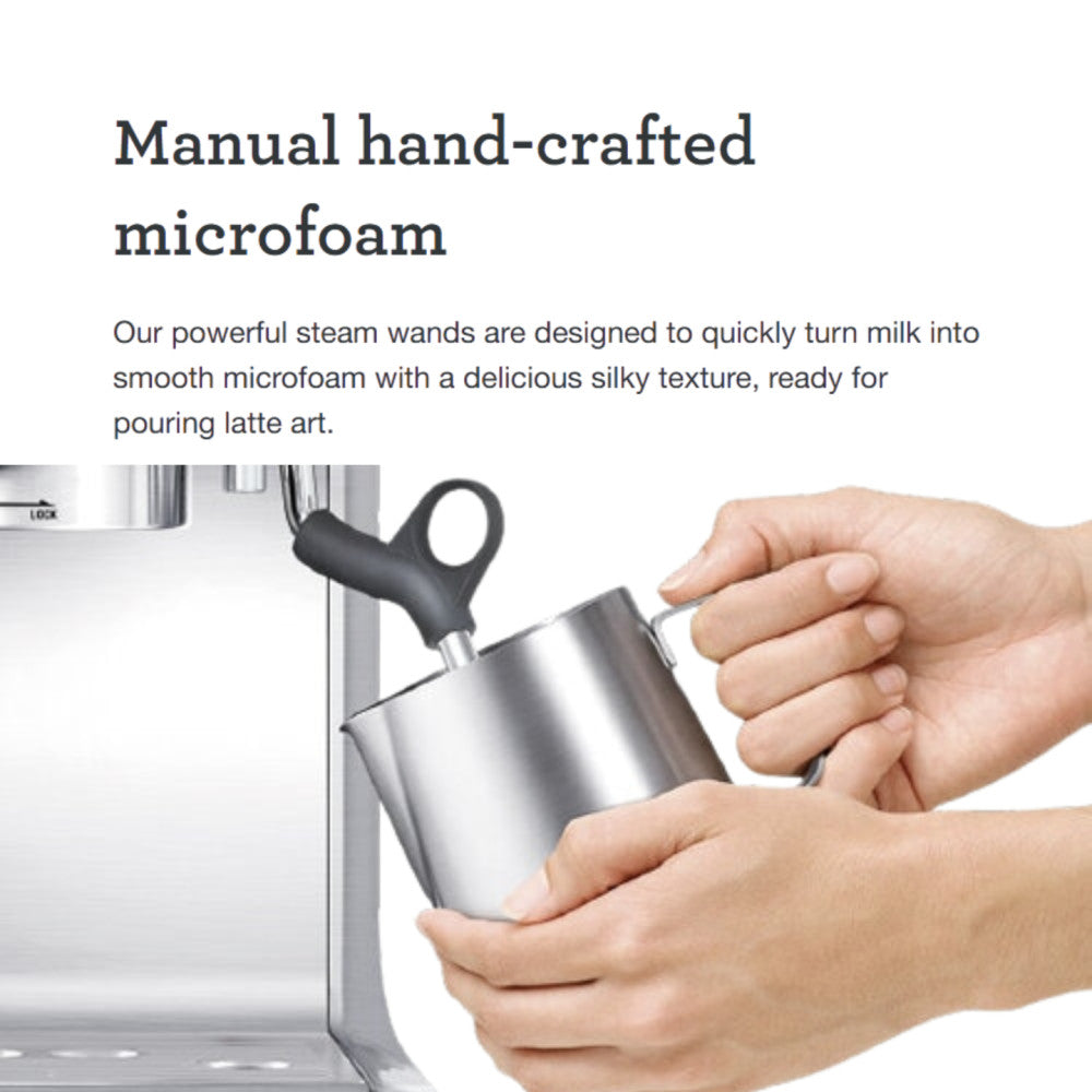 Sage the Barista Express™ SES875BSS Siebträgermaschine – Edelstahl