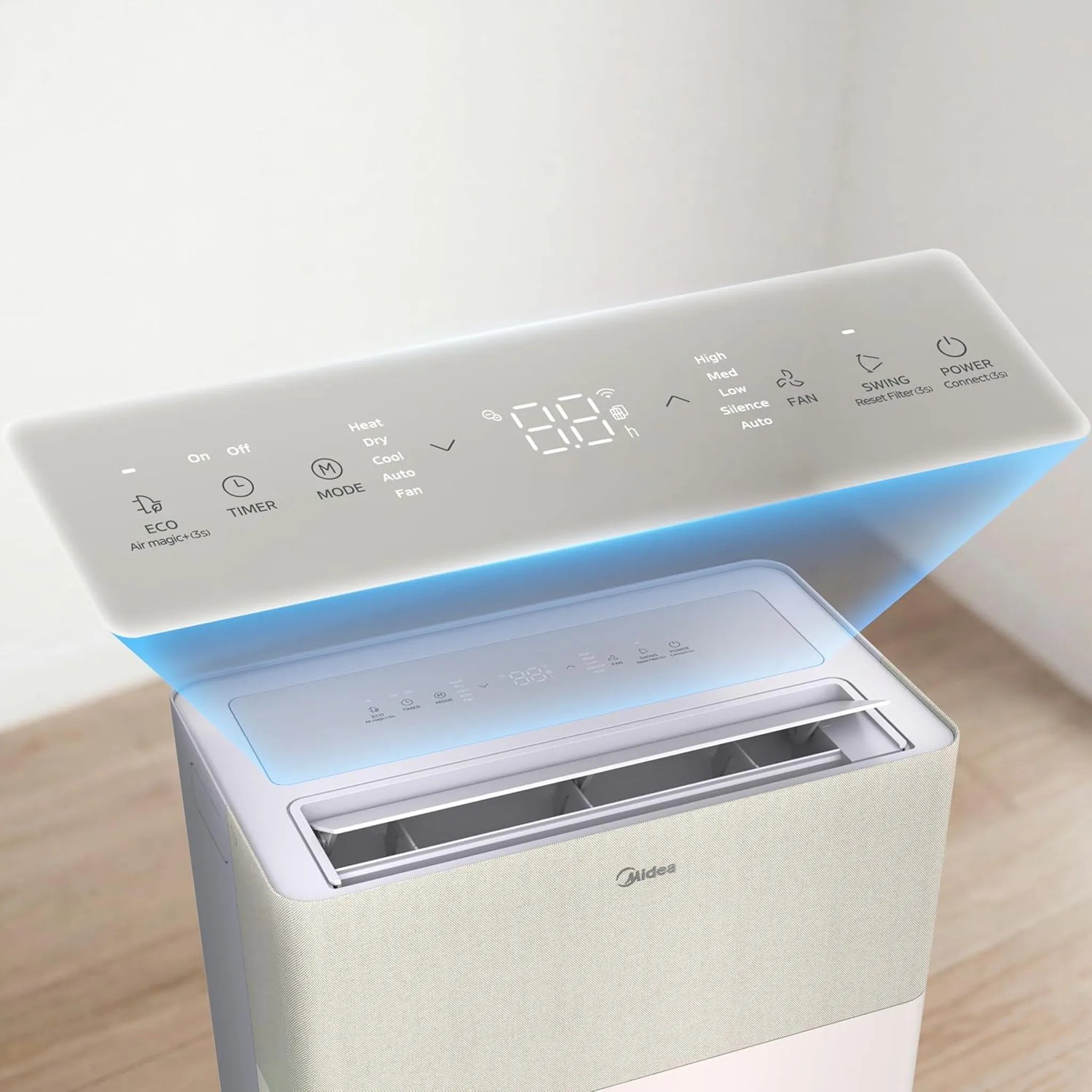 Midea PortaSplit Klimaanlage | 12.000 BTU | 3,5 kW | Kühlen & Heizen ️
