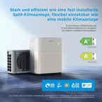 Midea PortaSplit Klimaanlage | 12.000 BTU | 3,5 kW | Kühlen & Heizen ️