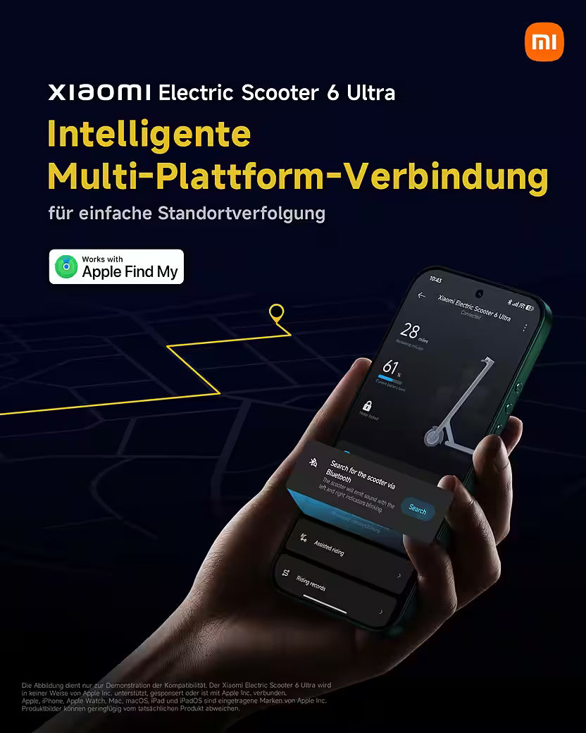 E-Scooter Electric Scooter 6 Ultra DE
