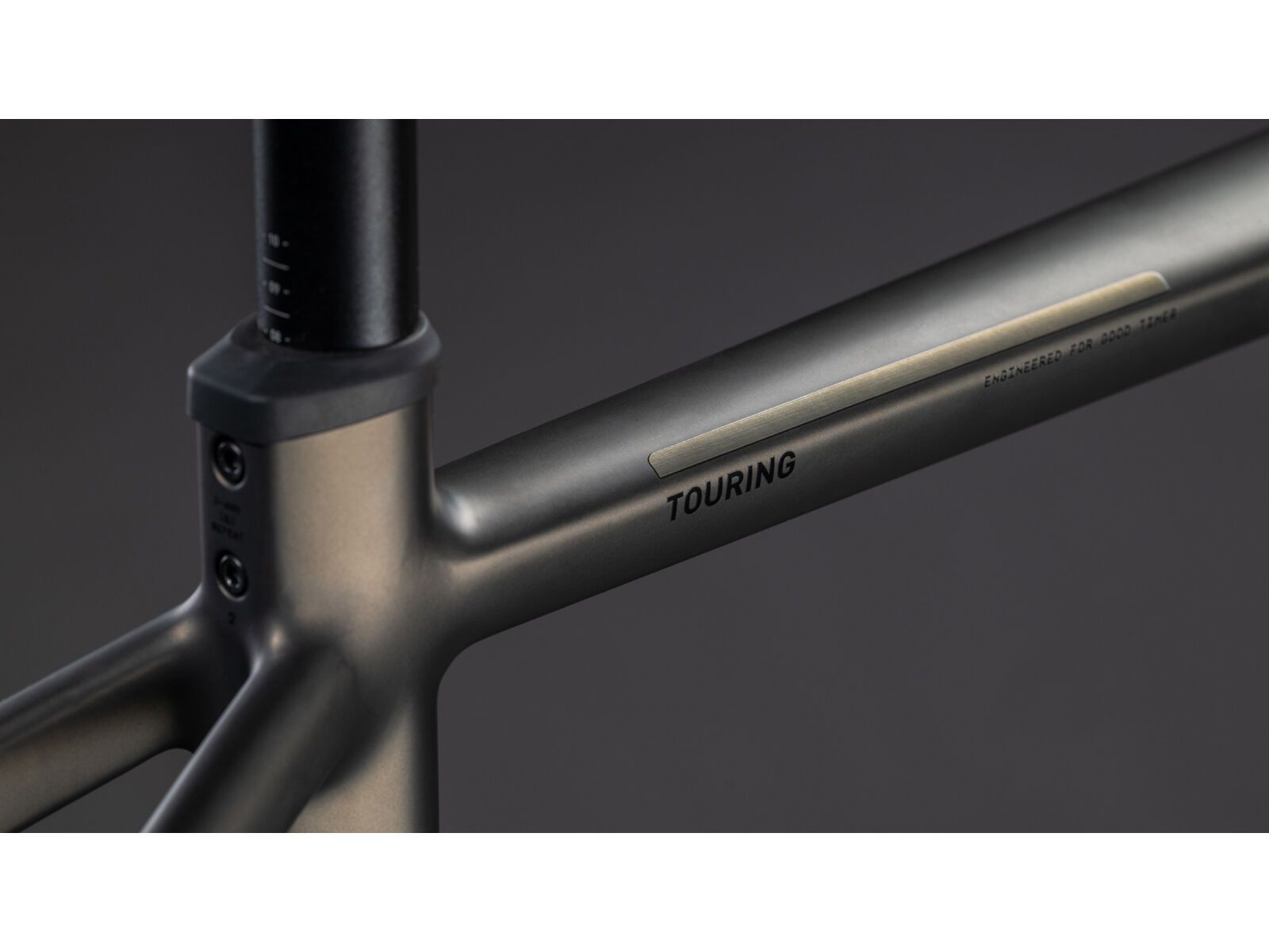 Cube Touring Hybrid Comfort SLX 800, charcoal´n´chrome