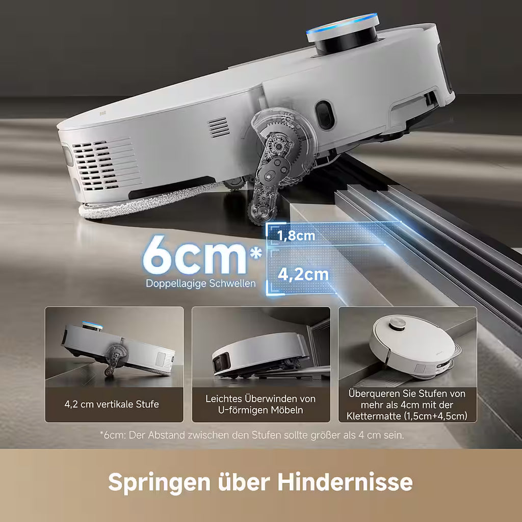 Saugroboter mit Wischfunktion Dreame X50 Ultra Complete, 20.000 Pa Saugkraft
