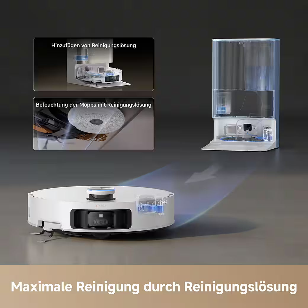 Saugroboter mit Wischfunktion Dreame X50 Ultra Complete, 20.000 Pa Saugkraft