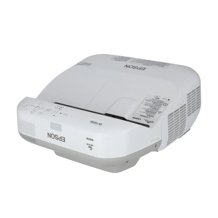 Epson EB-695Wi Ultrakurzdistanz Projektor mit interaktiver Fingertouch-Funktion und 100" Projektion