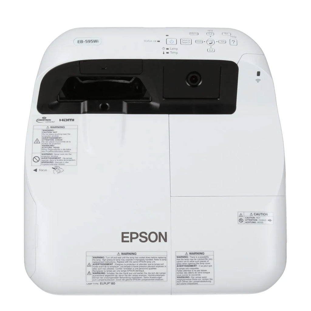 Epson EB-695Wi Ultrakurzdistanz Projektor mit interaktiver Fingertouch-Funktion und 100" Projektion