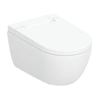 Geberit AquaClean Alba Wand-Dusch-WC mit TurboFlush, mit WC-Sitz mit KeraTect, weiß
