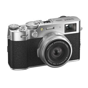 FUJIFILM X100VI Kamera silber, 40.2 Megapixel, Bildstabilisator