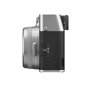 FUJIFILM X100VI Kamera silber, 40.2 Megapixel, Bildstabilisator