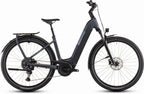 Cube Kathmandu Hybrid One 800 Wh E-Bike Easy Entry 28" metallicgrey´n´grey