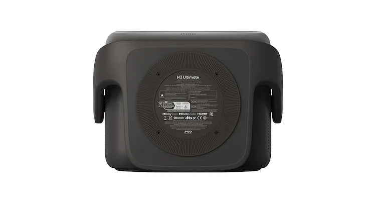 JMGO N3 Ultimate 4K HDR Triple Laser Beamer mit 5800 ISO Lumen, Google TV und 360° KI-Gimbal