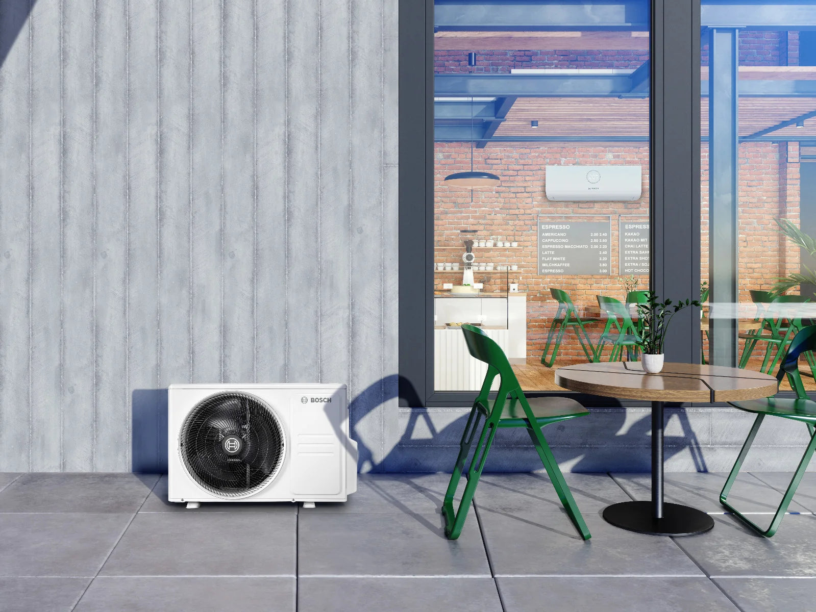 BOSCH Multisplit Klimaanlage Set | Climate 5000 M | 2,0 kW + 2,0 kW