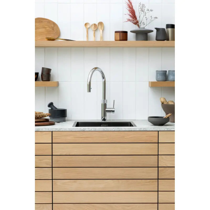 Quooker Flex Round PRO3 CUBE verchromt glänzend *7 Jahre Garantie & CUBE Filter Starter Paket* FXRCHR PRO3 CUBE2