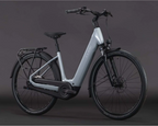 Supreme Hybrid Comfort ONE 600 - Easy Entry Elektro City Bike 2026 | foggrey´n´reflex 28" - XS
