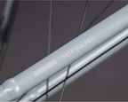 Supreme Hybrid Comfort ONE 600 - Easy Entry Elektro City Bike 2026 | foggrey´n´reflex 28" - XS